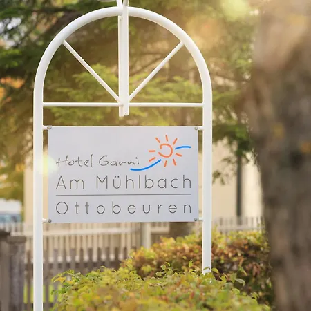 Hotel Garni Gaestehaus Am Muehlbach Ottobeuren Exterior photo