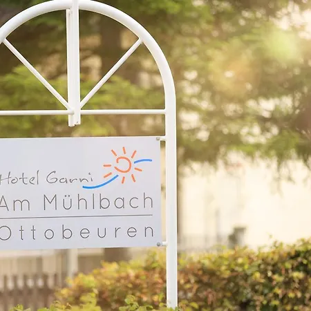 Hotel Garni Gaestehaus Am Muehlbach Ottobeuren Exterior photo